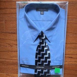 Croft & Barrow Men's Dress Shirt & Tie Set